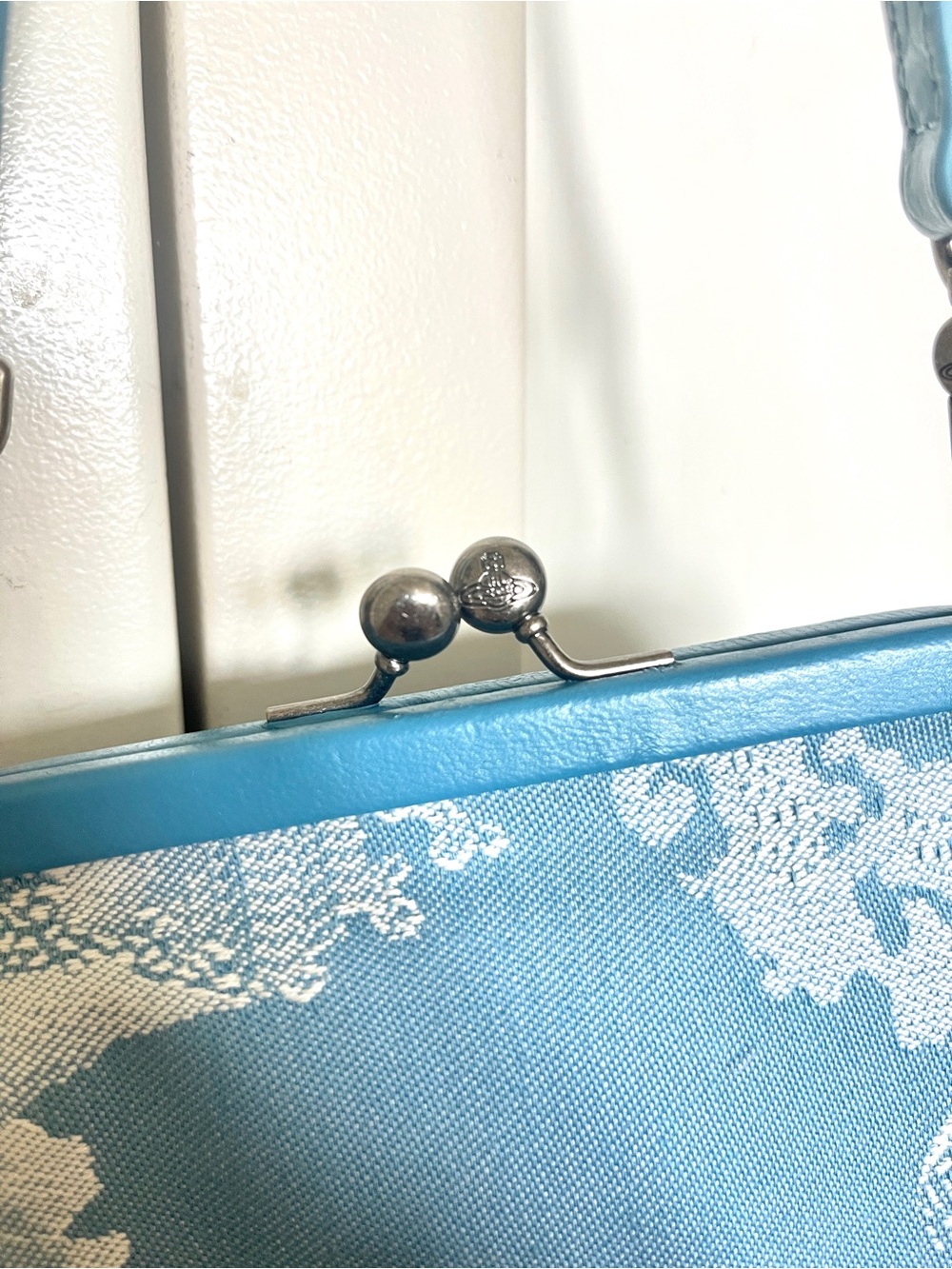 Autentic Vivienne Westwood blue purse - Picture 3 of 6